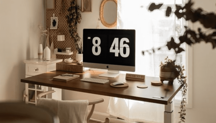 flip clock productivity